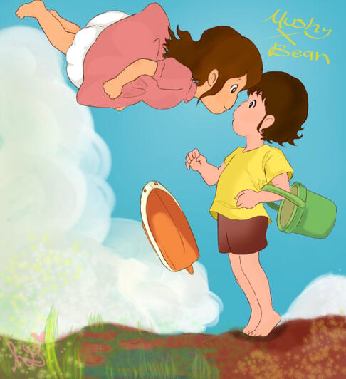 ghibli inspired art